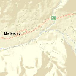 Melipeuco Street Map