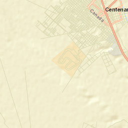 Centenario Street Map