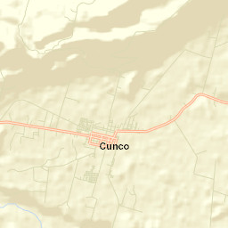 Cunco Street Map