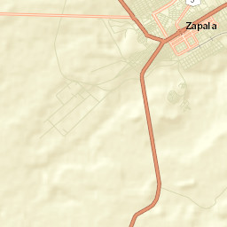 Zapala Street Map