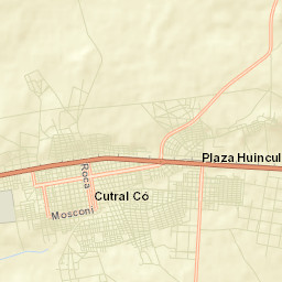 Cutral-Có Street Map