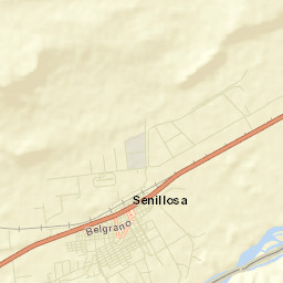 Senillosa Street Map