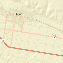Allen Street Map