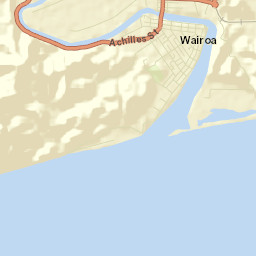 Wairoa Street Map