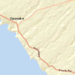 Opunake Street Map