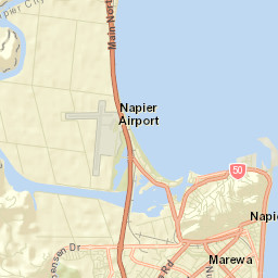 Napier Street Map