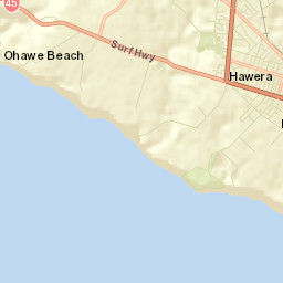 Hawera Street Map