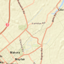 Hastings Street Map