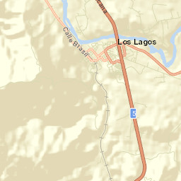Los Lagos Street Map