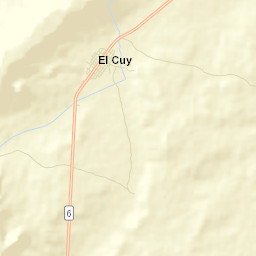 El Cuy Street Map