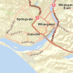 Wanganui Street Map