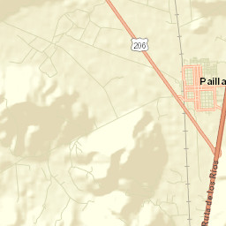 Paillaco Street Map