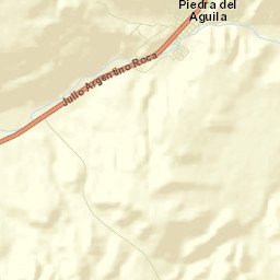 Piedra del Águila Street Map