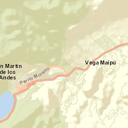 San Martín de los Andes Street Map