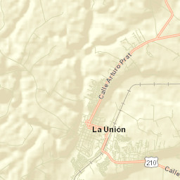 La Unión Street Map