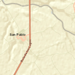 San Pablo Street Map