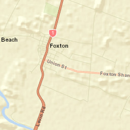 Foxton Street Map