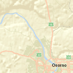 Osorno Street Map