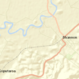Horowhenua District Street Map