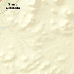Sierra Colorada Street Map