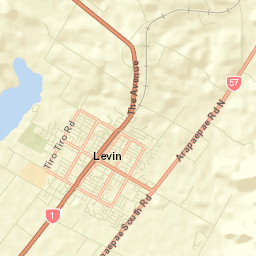 Levin Street Map