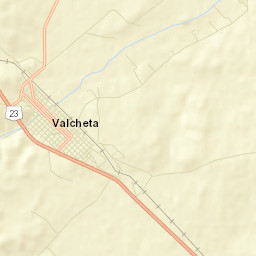 Valcheta Street Map