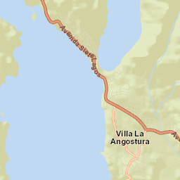 Villa La Angostura Street Map