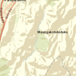 Paraparaumu Street Map