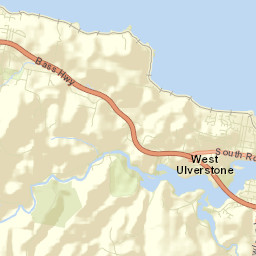 West Ulverstone Street Map
