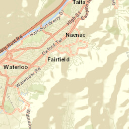 Lower Hutt Street Map