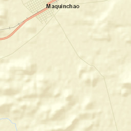 Maquinchao Street Map