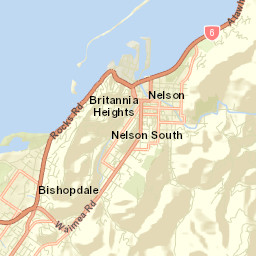 Nelson Street Map