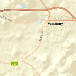 Westbury Street Map