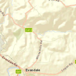 Evandale Street Map