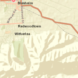 Blenheim Street Map