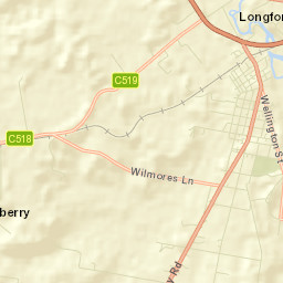 Longford Street Map