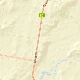 Cressy Street Map