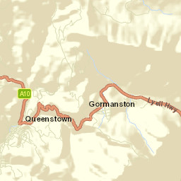 Queenstown Street Map