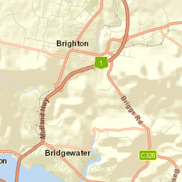 Brighton Street Map