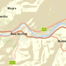 New Norfolk Street Map