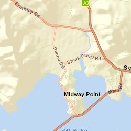 Midway Point Street Map