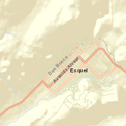 Esquel Street Map