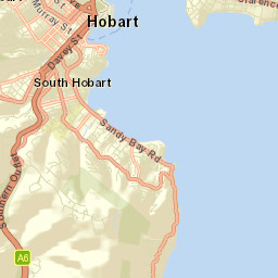 Battery Point Street Map