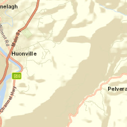 Huonville Street Map