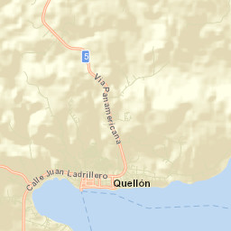 Quellón Street Map