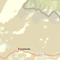 Futaleufú Street Map