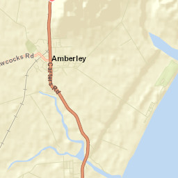 Amberley Street Map