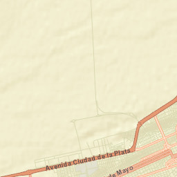 Trelew Street Map