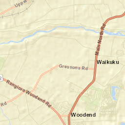 Woodend Street Map