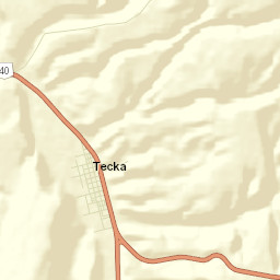 Tecka Street Map